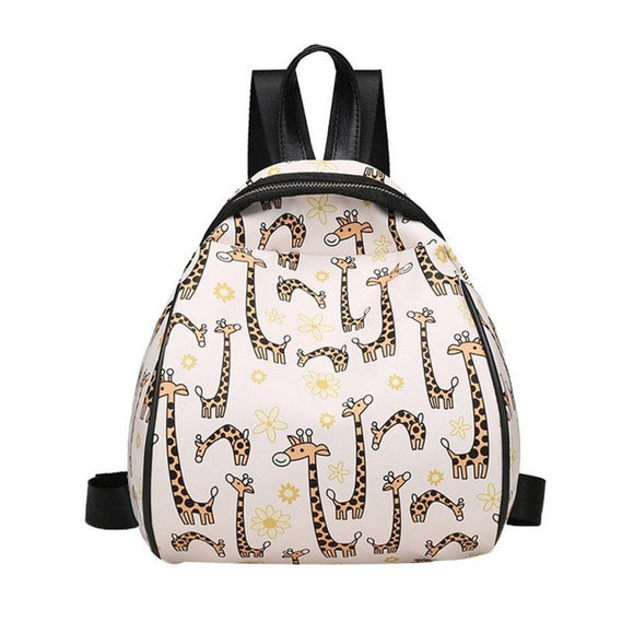 PICK YOUR PATTERN: Super Cute Pattern Mini Backpacks, Giraffe, Wild Animals, Floral