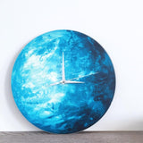 New Luminous Moonlight Wall Clock 3DMoon Glow In The Dark Clock wall stickers home decor living room for kids rooms - Shop Cali & Cole