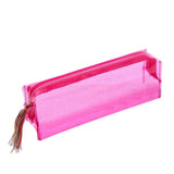 Xiniu Women Colorful Laser Transparent Pencil Case Cosmetic Bag Makeup Pouch carteira feminina pequena #7M - Shop Cali & Cole