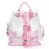 HOT ITEM! Mini Backpack Clear Plastic See Through, Transparent Backpack