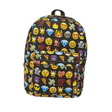 PICK YOUR STYLE: Super Cute, Fun and Full Size Emoji Backpack 