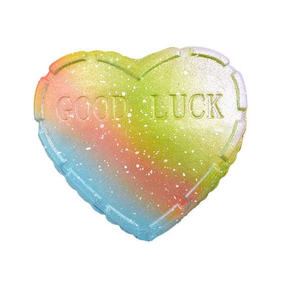 Squishy Heart Love Rainbow Galaxy Good Luck Chocolate Scented For Stress Relief