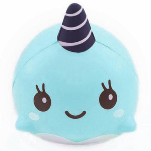 9CM Cute Toddler Soft Whale Cartoon Squishy Slow Rising Squeeze Toy Phone Straps Ballchains Scented Bread Cake Kids Toys Gift - Shop Cali & Cole