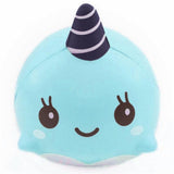 9CM Cute Toddler Soft Whale Cartoon Squishy Slow Rising Squeeze Toy Phone Straps Ballchains Scented Bread Cake Kids Toys Gift - Shop Cali & Cole