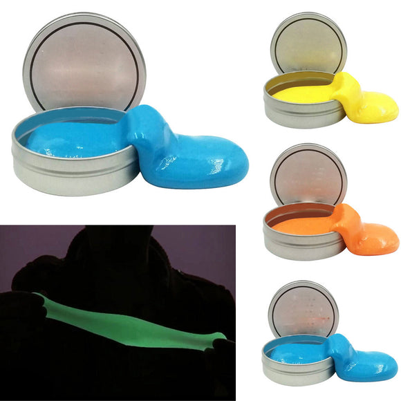 Glow In The Dark Slime Tub Stress Relief Novelty Educational Toys