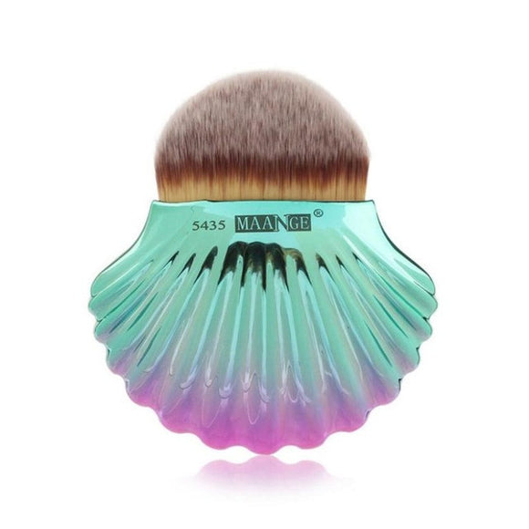 Pick Your Brush: Big Shell Mermaid Professional Powder Makeup
