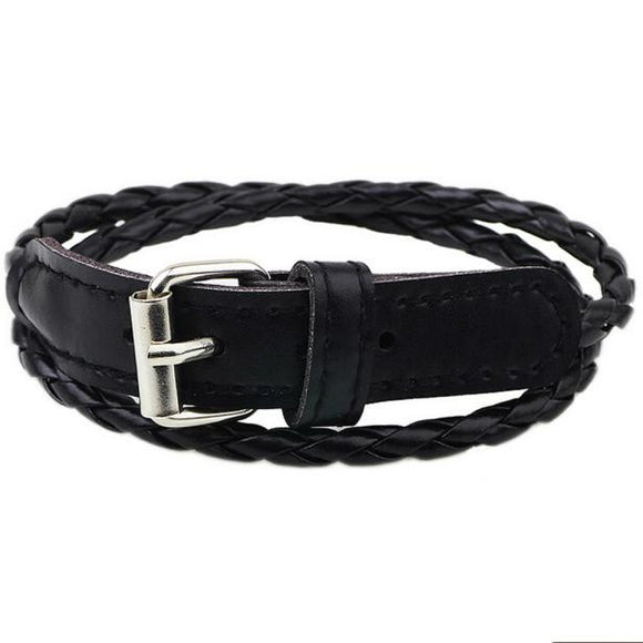Leather Bracelets Unisex Bracelets  Cowhide Bracelets Wrist Chains BK - Shop Cali & Cole