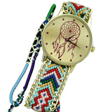PICK YOUR COLOR: Dreamcatcher Friendship Bracelet Watch