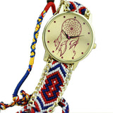 PICK YOUR COLOR: Dreamcatcher Friendship Bracelet Watch
