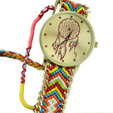 PICK YOUR COLOR: Dreamcatcher Friendship Bracelet Watch