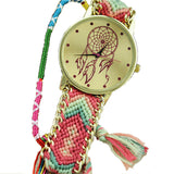 PICK YOUR COLOR: Dreamcatcher Friendship Bracelet Watch