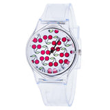 PICK YOUR DESIGN: Clear Gel Kids Watches In Fun Designs