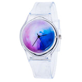 PICK YOUR DESIGN: Clear Gel Kids Watches In Fun Designs