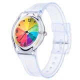 PICK YOUR DESIGN: Clear Gel Kids Watches In Fun Designs