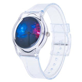 PICK YOUR DESIGN: Clear Gel Kids Watches In Fun Designs