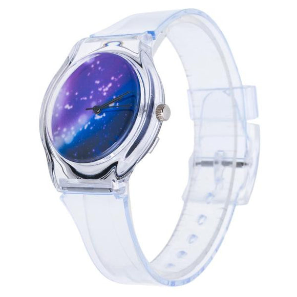 PICK YOUR DESIGN: Clear Gel Kids Watches In Fun Designs