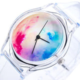 PICK YOUR DESIGN: Clear Gel Kids Watches In Fun Designs