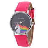 Women Fashion Pattern Quartz Watch Leather Straplt Table Watch - Shop Cali & Cole