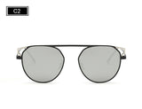 Fashion Round Frame Cat's Eye Sunglasses Female Brand Designer Retro Sunglasses SS938 - Shop Cali & Cole