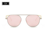 Fashion Round Frame Cat's Eye Sunglasses Female Brand Designer Retro Sunglasses SS938 - Shop Cali & Cole