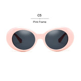 New Designer Women Sunglasses Funny Chunky Oval Men Sun glasses SS033 - Shop Cali & Cole
