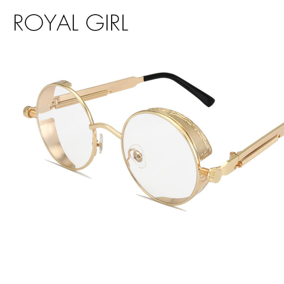 ROYAL GIRL High Quality Vintage Metal Round Eyeglasses Frames Retro Glasses Women ss681 - Shop Cali & Cole