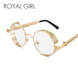 ROYAL GIRL High Quality Vintage Metal Round Eyeglasses Frames Retro Glasses Women ss681 - Shop Cali & Cole