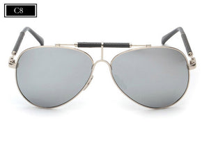 High Quality Brand Designer Men Sunglasses Women Classic Reflective Mirror Sunglasses Double-Bridge Shades ss506 - Shop Cali & Cole