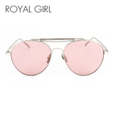 Brand Sunglasses Shades Retro Flat Top Round Design Vintage Female Sun Glasses - Shop Cali & Cole