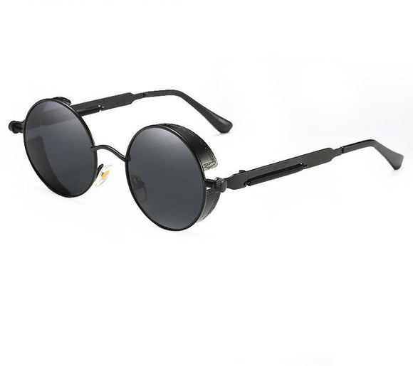 ROYAL GIRL Retro Vintage Steampunk Men Round Sunglasses Coating Mirrored Women Sun Glasses Gafas ss418 - Shop Cali & Cole