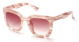 ROYAL GIRL New Fashion Women Sunglasses Acetate Thick Frame Round Sun glasses Women Brand Designer ss358 - Shop Cali & Cole