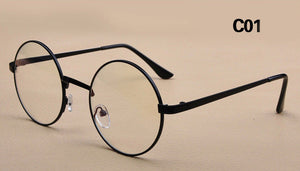 ROYAL GIRL Vintage Round Spectacles Metal Eyeglasses Frames Clear Lens Glasses ss797 - Shop Cali & Cole