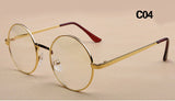 ROYAL GIRL Vintage Round Spectacles Metal Eyeglasses Frames Clear Lens Glasses ss797 - Shop Cali & Cole