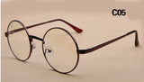ROYAL GIRL Vintage Round Spectacles Metal Eyeglasses Frames Clear Lens Glasses ss797 - Shop Cali & Cole