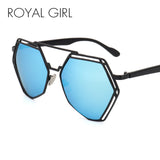 ROYAL GIRL Women Blue Mirror Sunglasses Retro Oversize Sun glasses SS030 - Shop Cali & Cole