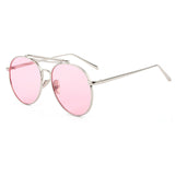 ROYAL GIRL Oversize Metal Round Eyeglasses Frames Women Clear Lens Glasses Retro Optical Frames ss407 - Shop Cali & Cole