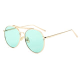 ROYAL GIRL Oversize Metal Round Eyeglasses Frames Women Clear Lens Glasses Retro Optical Frames ss407 - Shop Cali & Cole