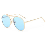 ROYAL GIRL Oversize Metal Round Eyeglasses Frames Women Clear Lens Glasses Retro Optical Frames ss407 - Shop Cali & Cole