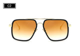 Men Sunglasses Metal Bran designer Mirror Glasses RG1246 - Shop Cali & Cole