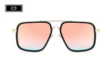 Men Sunglasses Metal Bran designer Mirror Glasses RG1246 - Shop Cali & Cole