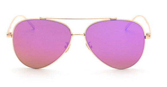 New Brand Classic Coating Sunglasses Men Women Colorful Reflective Coating Lens Eyewear Accessories Sun Glasses ss086 - Shop Cali & Cole