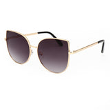 ROYAL GIRL New Style Brand Women Cat Eye Big Frame Clear Lens Sunglasses UV400 ss173 - Shop Cali & Cole