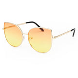 ROYAL GIRL New Style Brand Women Cat Eye Big Frame Clear Lens Sunglasses UV400 ss173 - Shop Cali & Cole