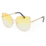 ROYAL GIRL New Style Brand Women Cat Eye Big Frame Clear Lens Sunglasses UV400 ss173 - Shop Cali & Cole