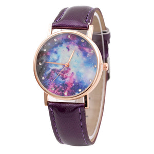 Fashion Star Series Lady Wristwatch Leather Band Analog Watch - Shop Cali & Cole