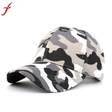 Outdoor Sporting snapback Women Men Casual Tactical Camouflage Cap Black Green  Adjustable Baseball Cap Hat bone - Shop Cali & Cole