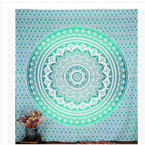 Indian Mandala Tapestry Hippie Wall Hanging Bohemian Bedspread Home Decor - Shop Cali & Cole