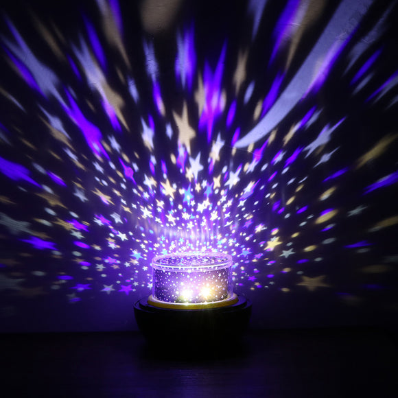 Novelty Earth/Universe LED USB Star Projector Lamp Table 3D Night Light with Ocean Birthday Adjust Brightness for Kids Children - Shop Cali & Cole