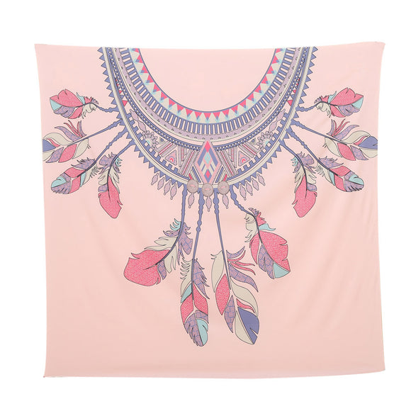 Square India Bohemian Hippie Tapestry Beach Throw Roundie Mandala Towel Yoga Mat - Shop Cali & Cole