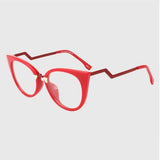 ROYAL GIRL Vintage Clear Lens Women Cat Eye Eyeglasses Men Metal Frame Eyewear ss588 - Shop Cali & Cole